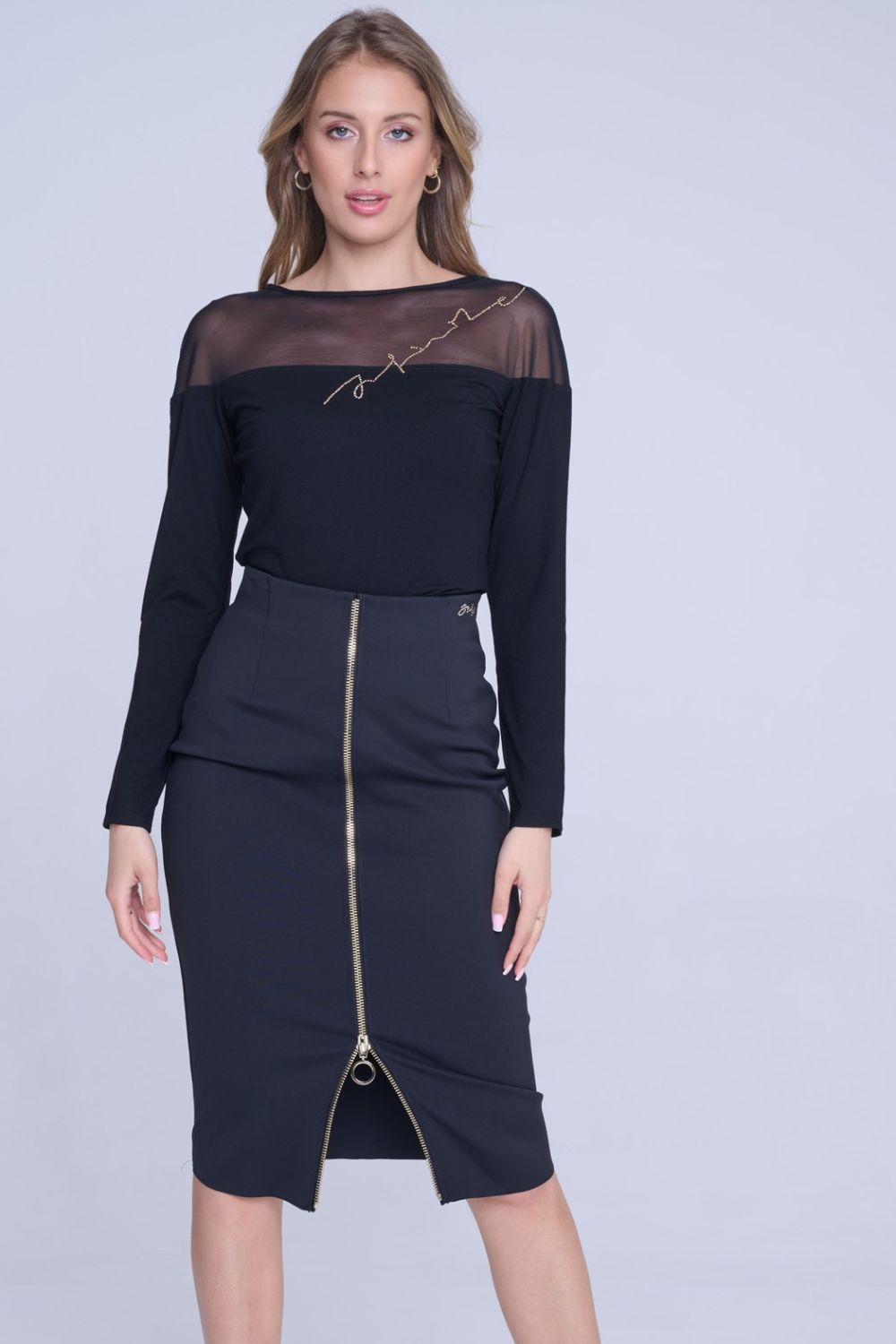 143-645A sukně se zipem