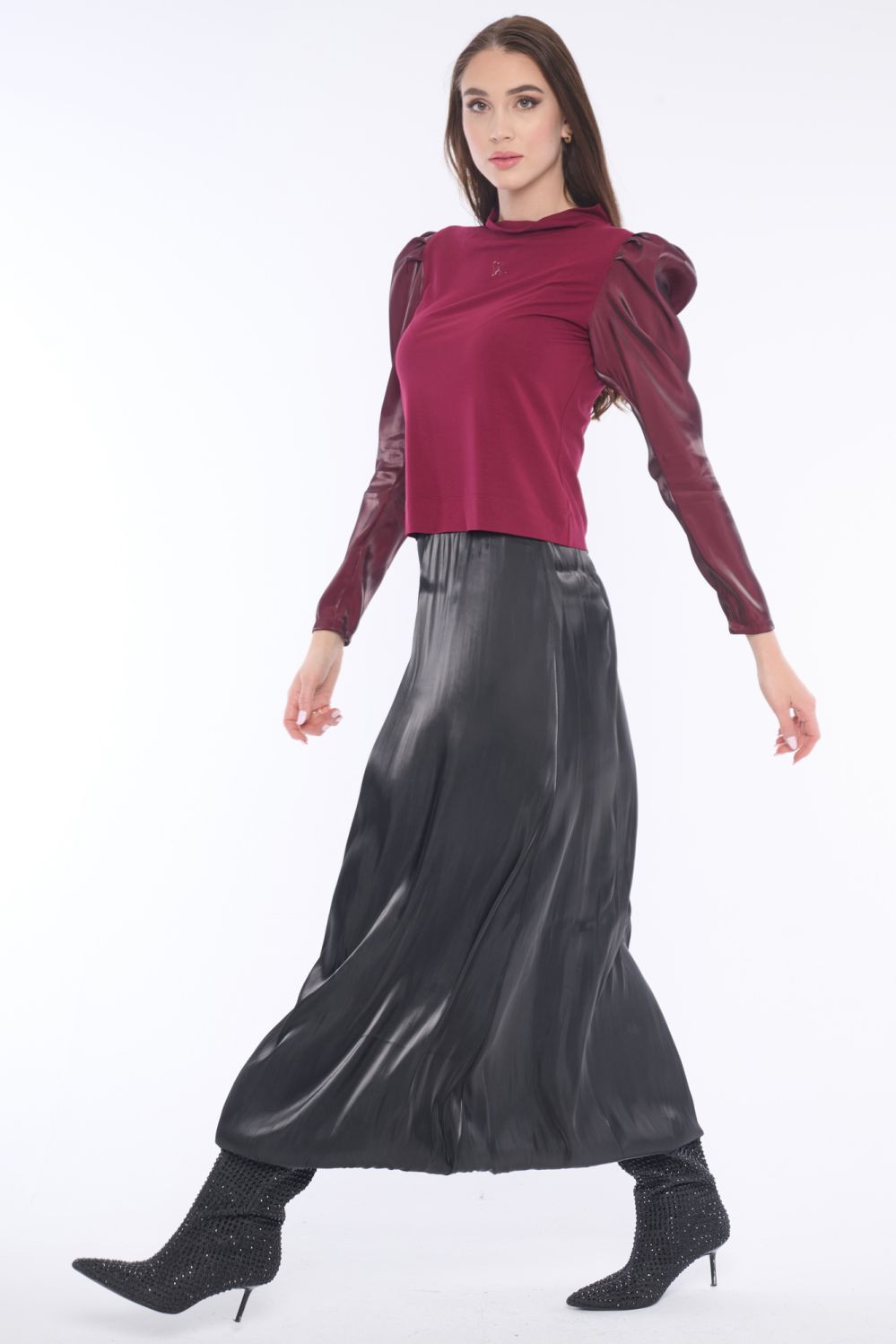 154-666D sukně dlouhá balon