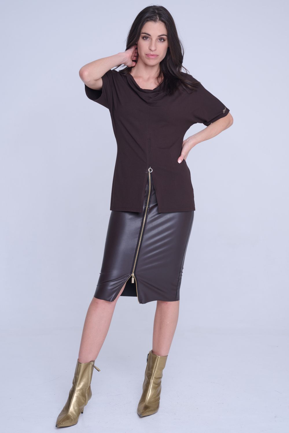 243-684 triko se zipem