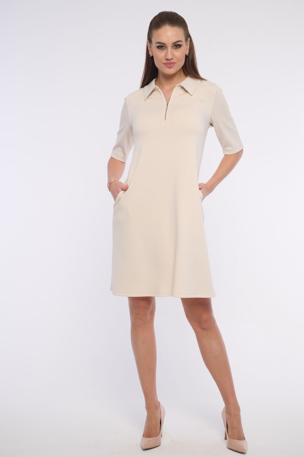 361-597 úpletové šaty