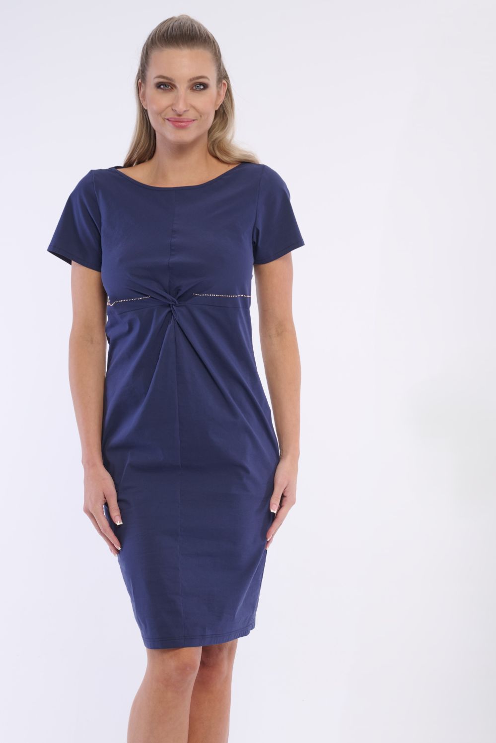 362-607 šaty s uzlem