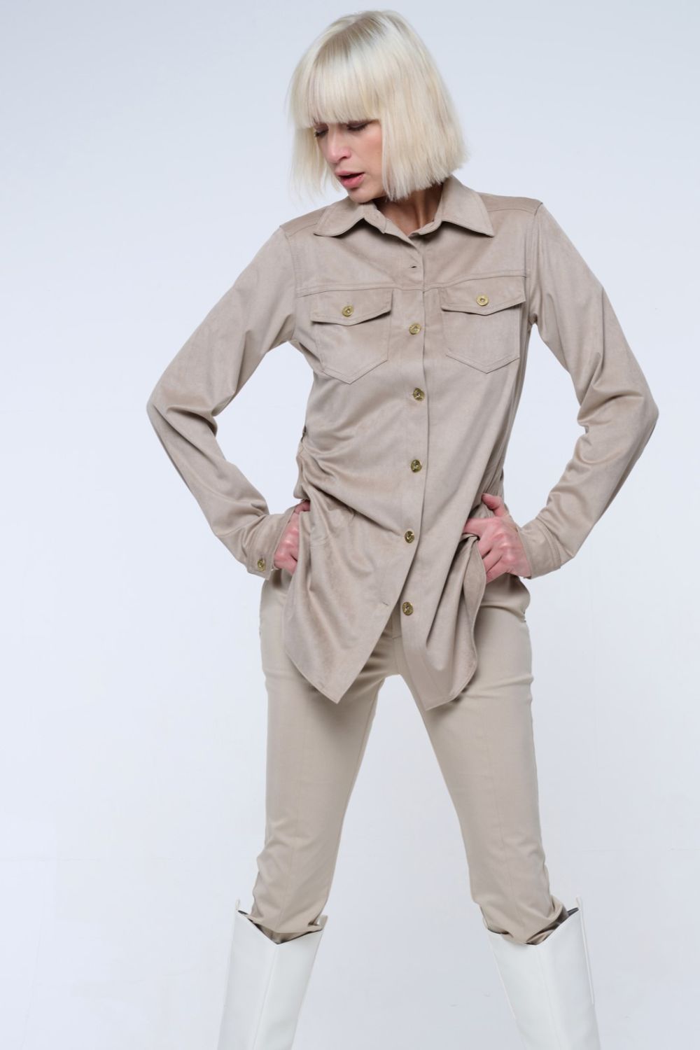 641-248 blejzr džínovnového střihu