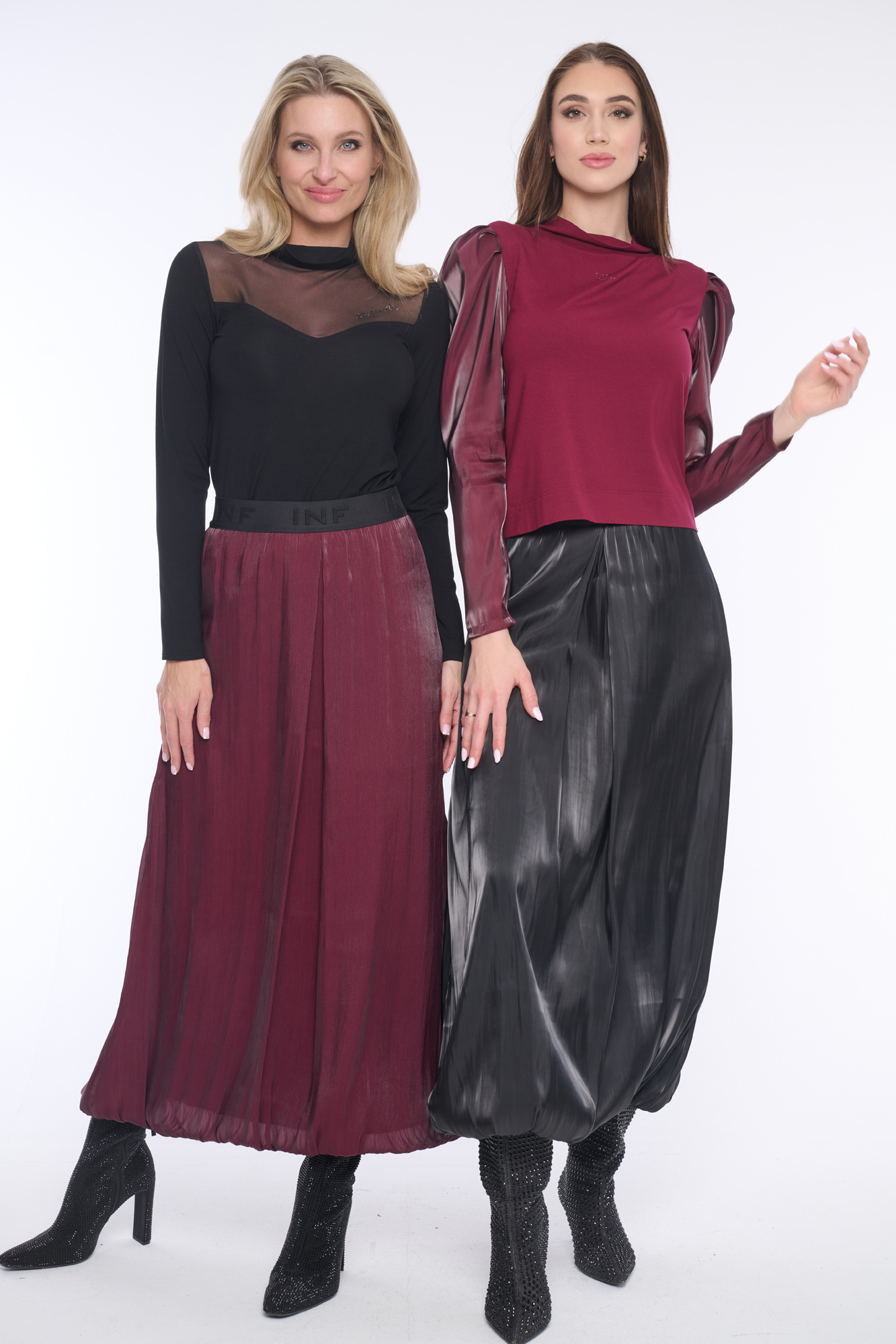 detail 154-666D sukně dlouhá balon