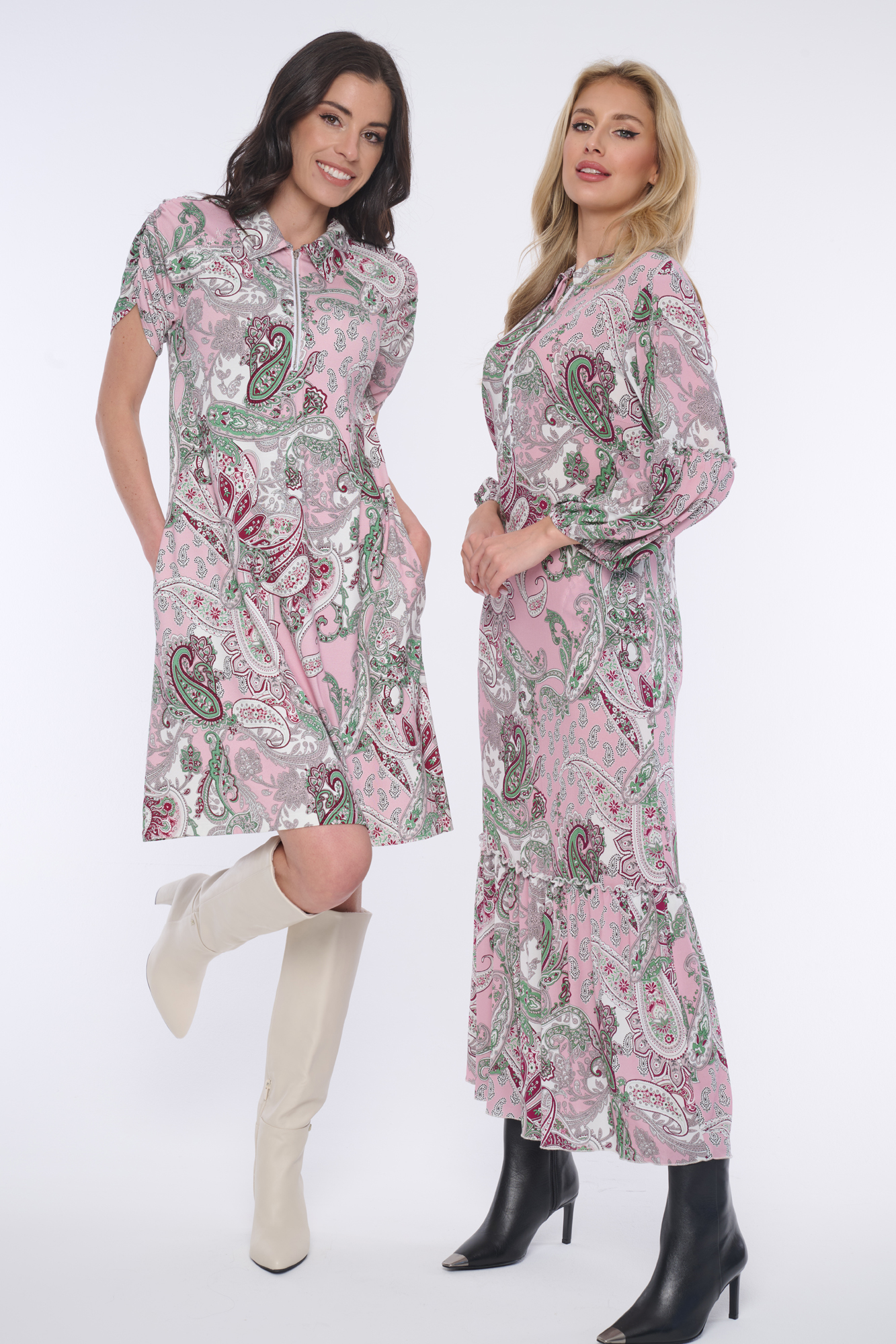 detail 353-558A úplet košilové šaty do 