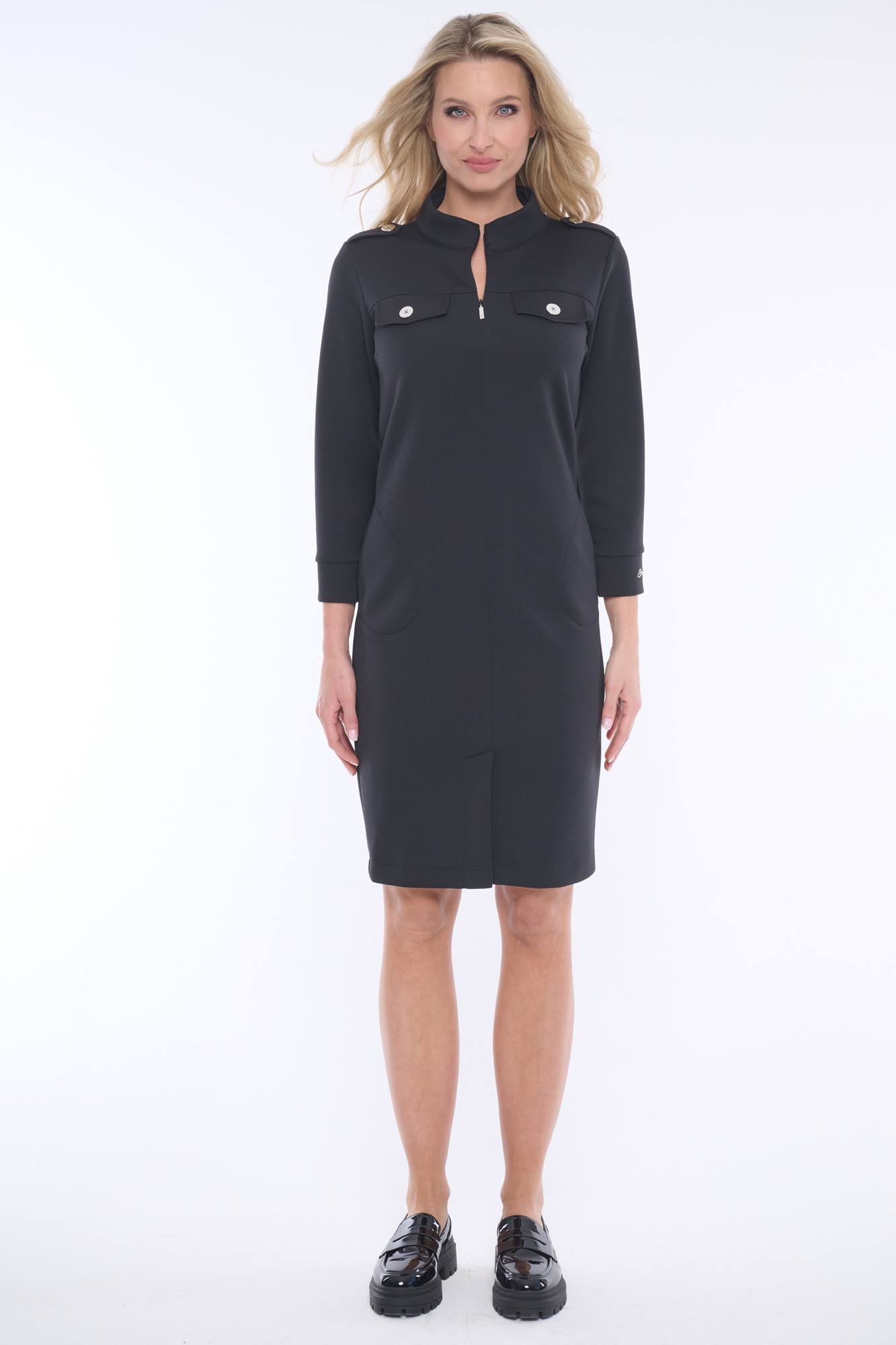 detail 354-574K kancelářské šaty