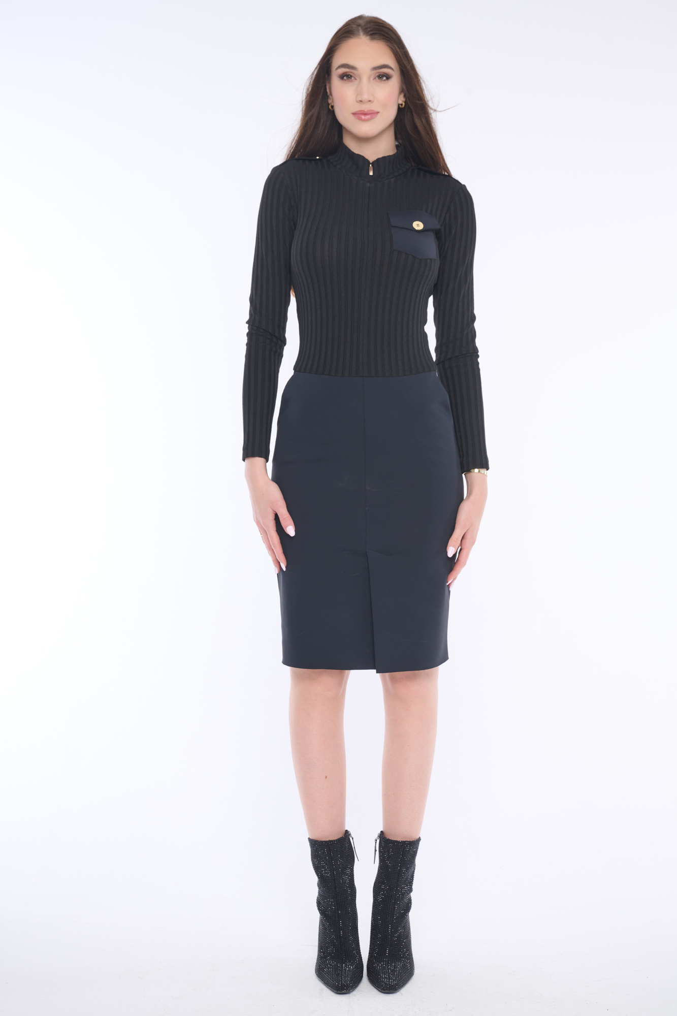 detail 354-580 kombi šaty