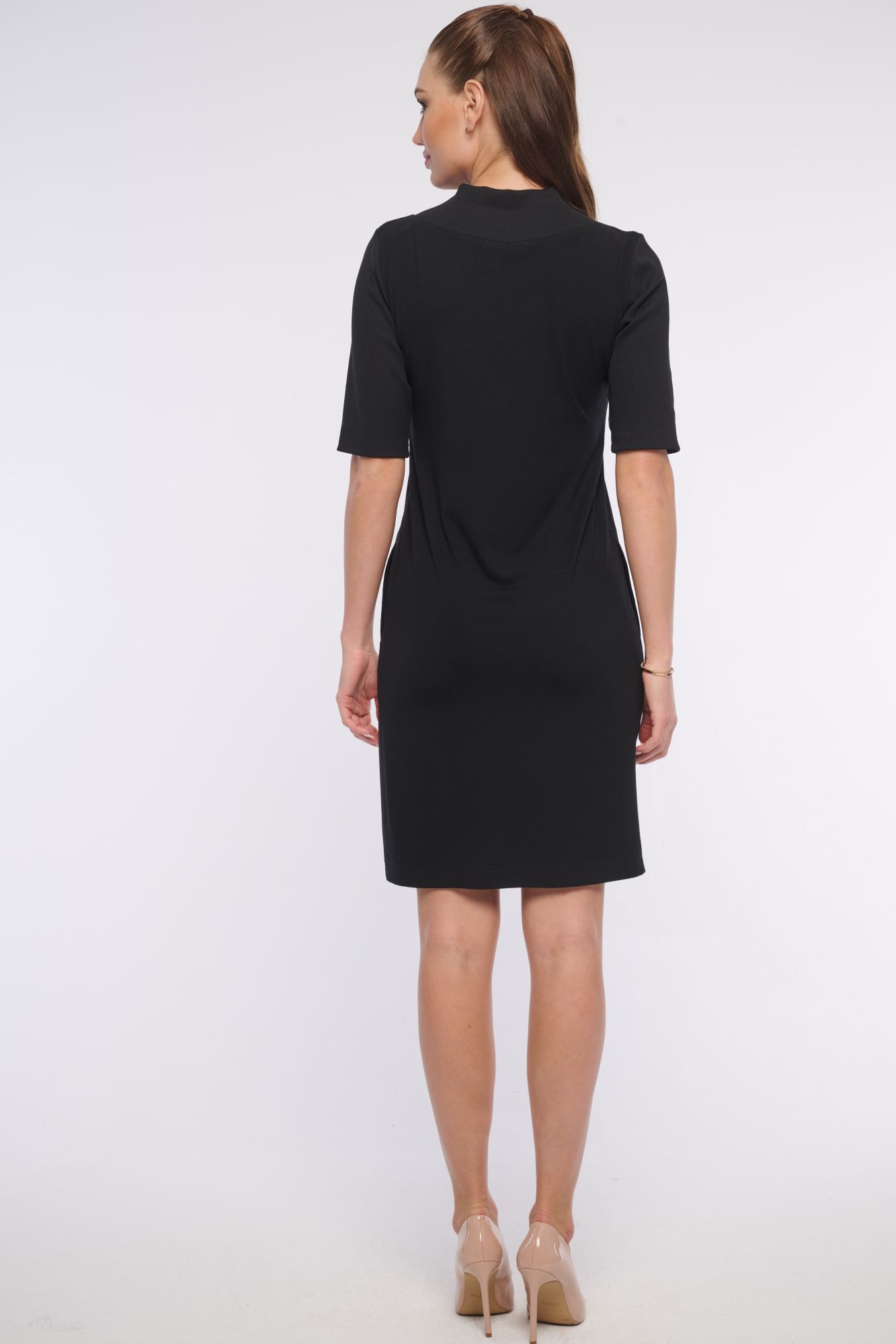 detail 361-594 šaty kombi s žebrem