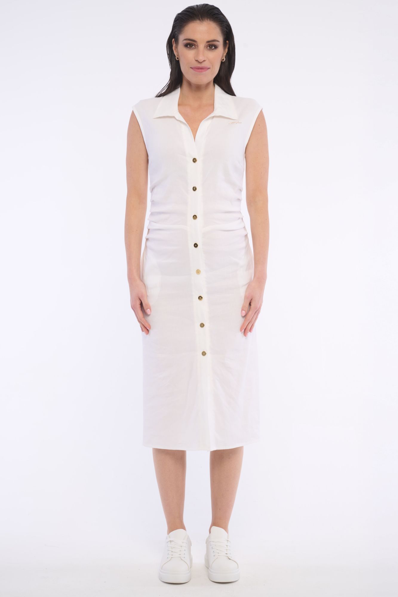 detail 362-603 košil. šaty midi