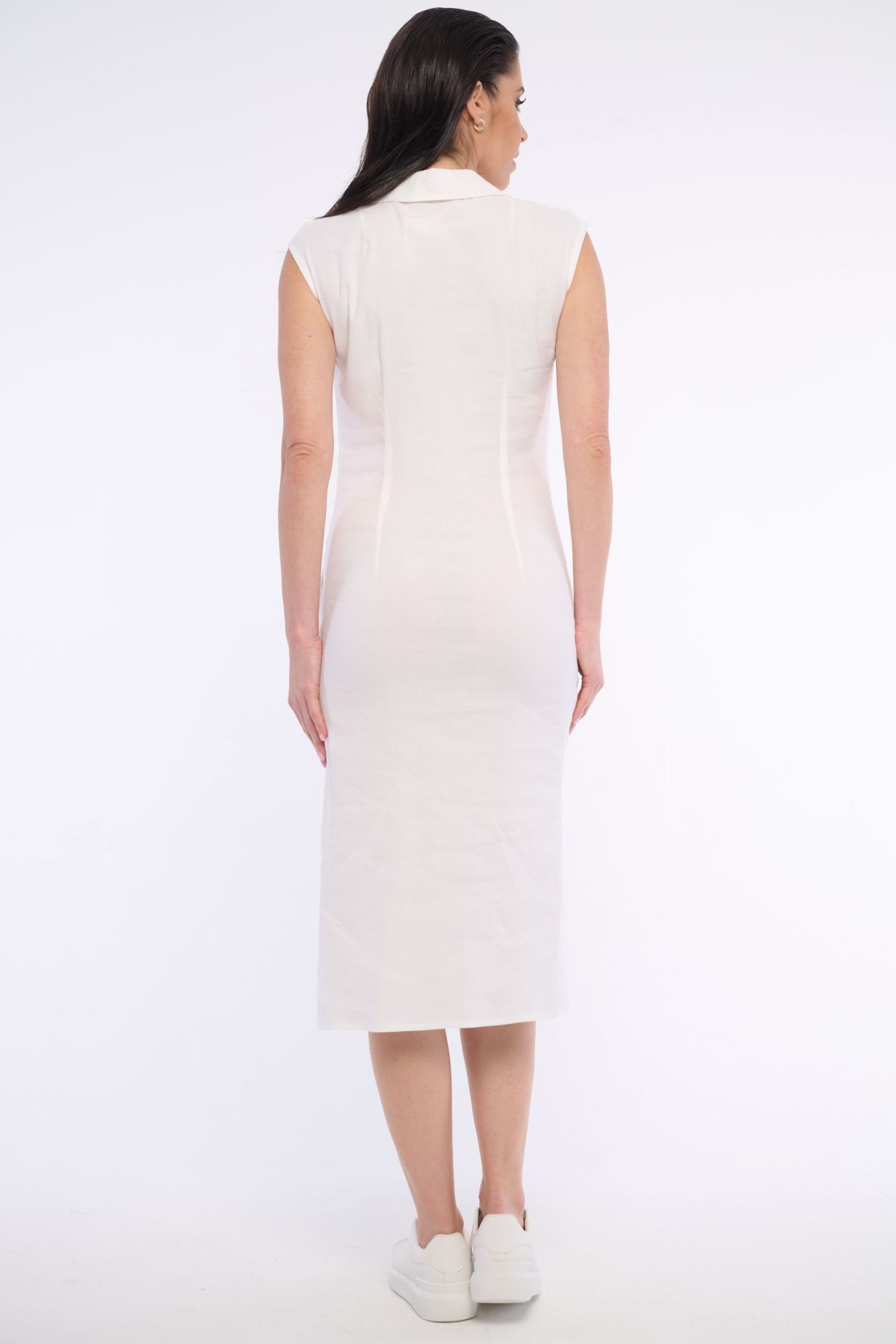 detail 362-603 košil. šaty midi