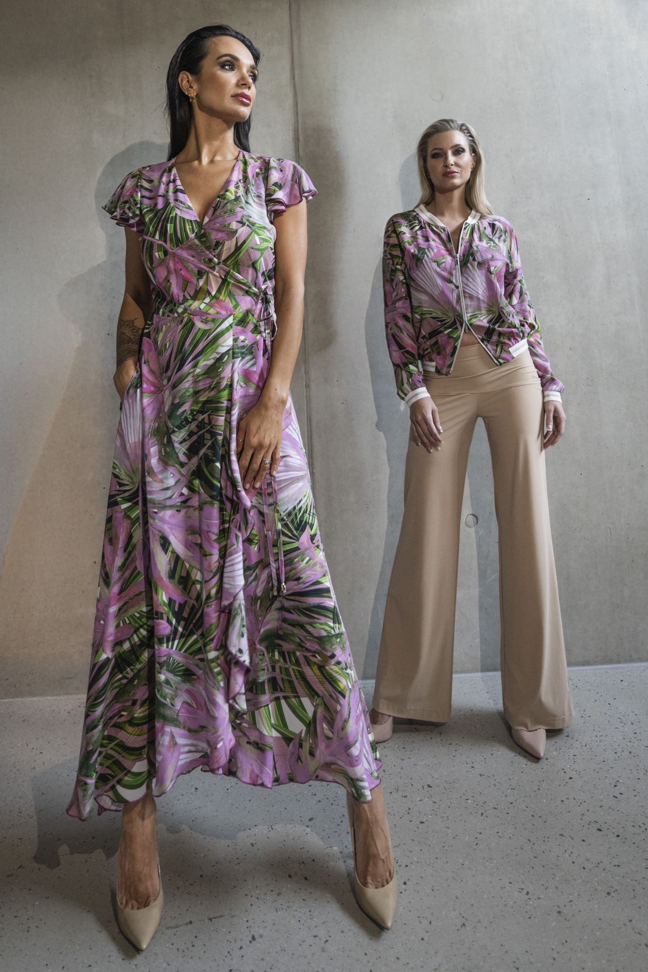 detail 362-605A šaty dlouhé zavinovací