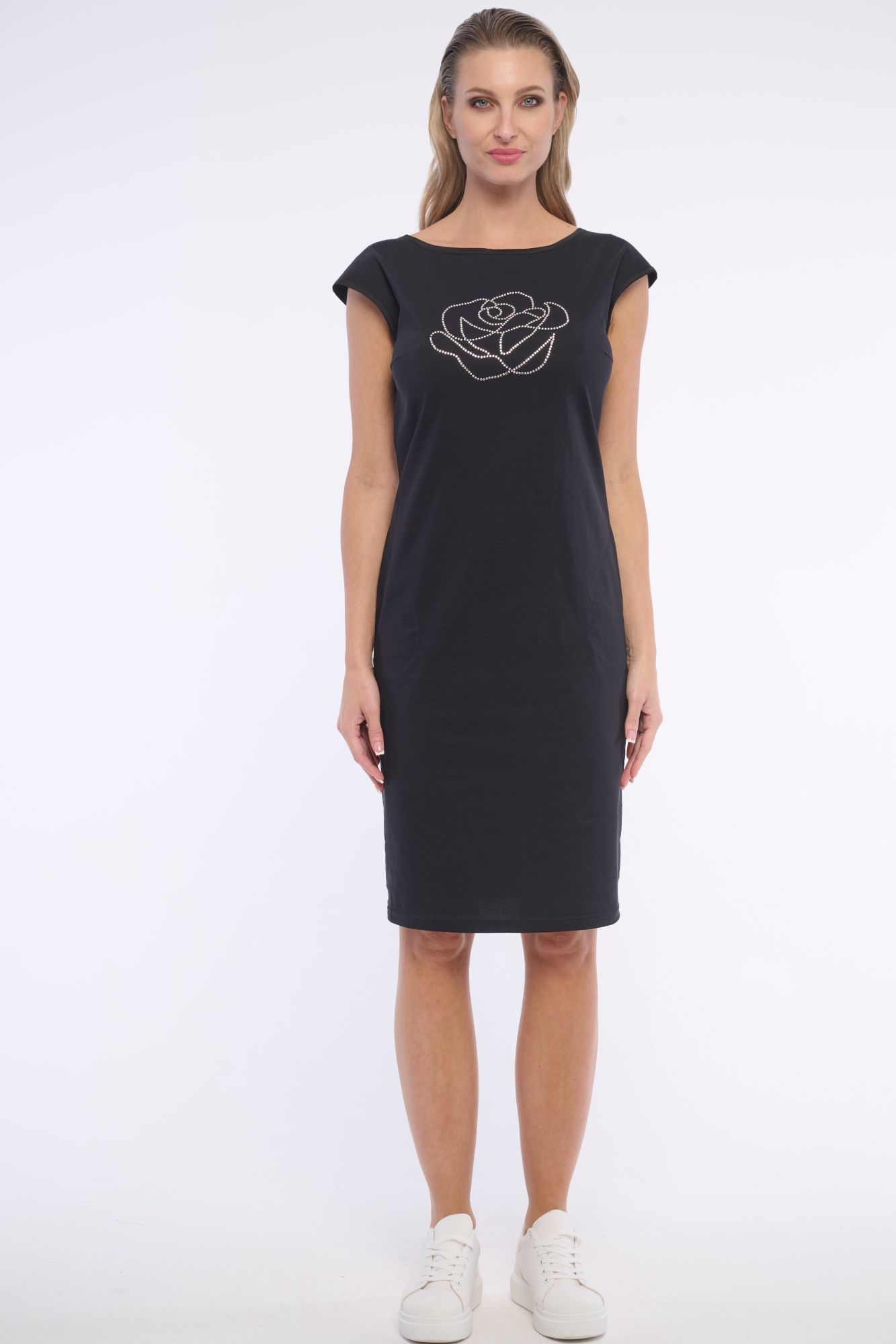 detail 362-616 šaty kr. tubové