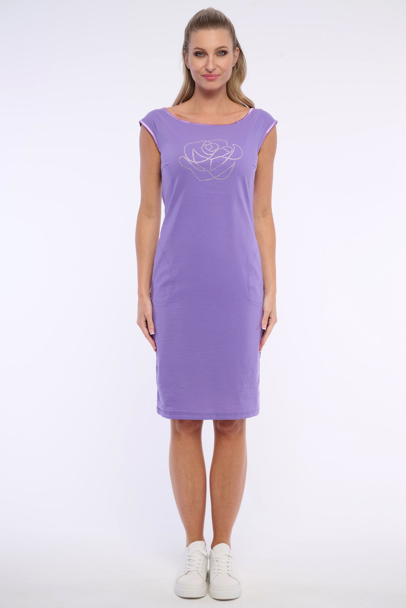 detail 362-616 šaty kr. tubové