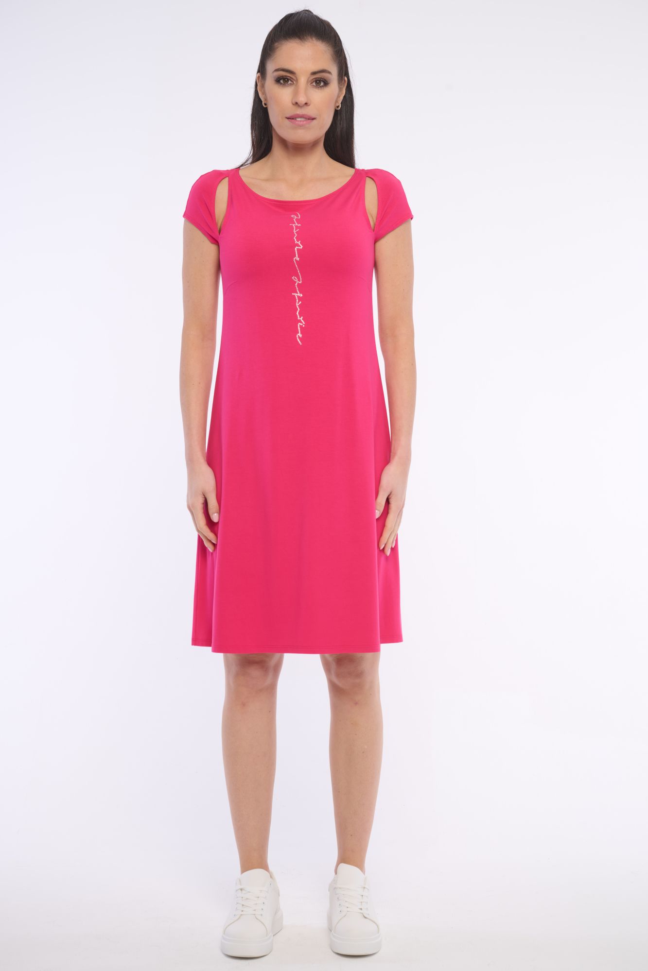 detail 362-623 šaty s průstřihy