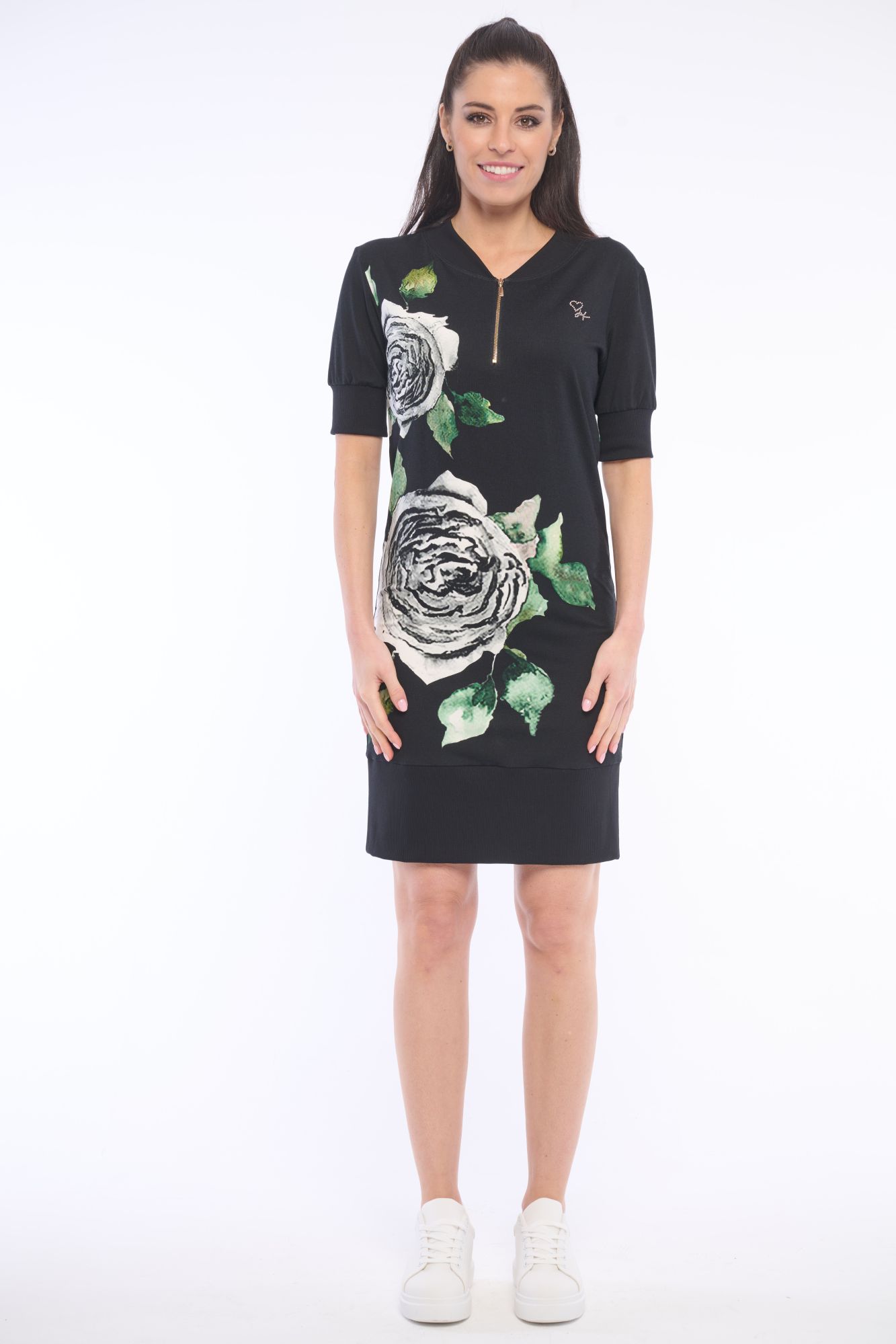 detail 362-624 šaty mikinové