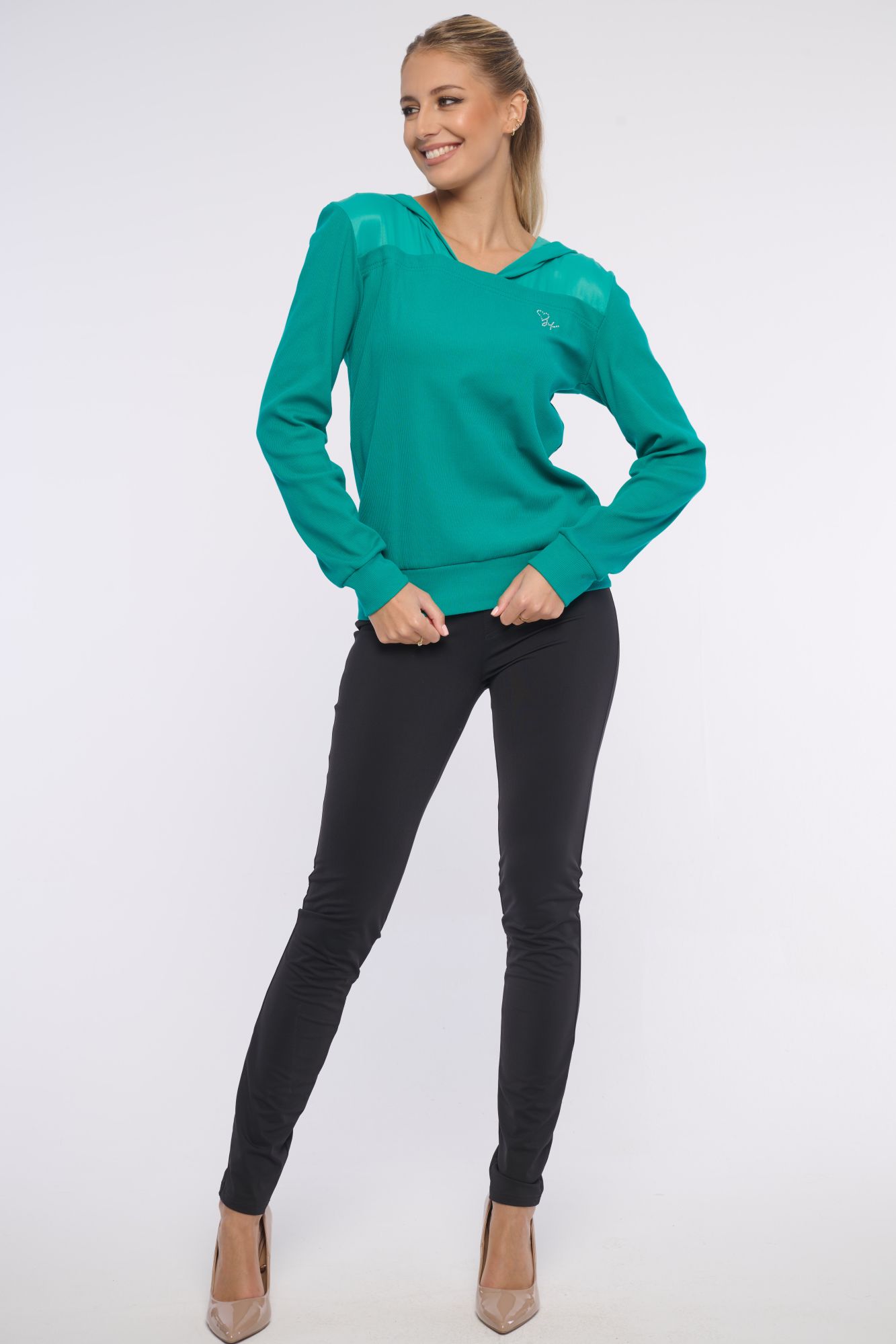 detail 461-798A leginy džínového střihu