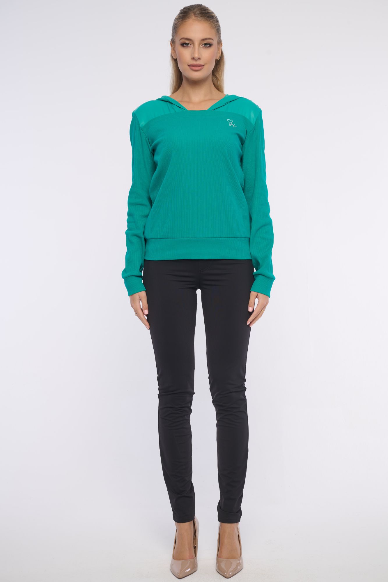 detail 461-798A leginy džínového střihu