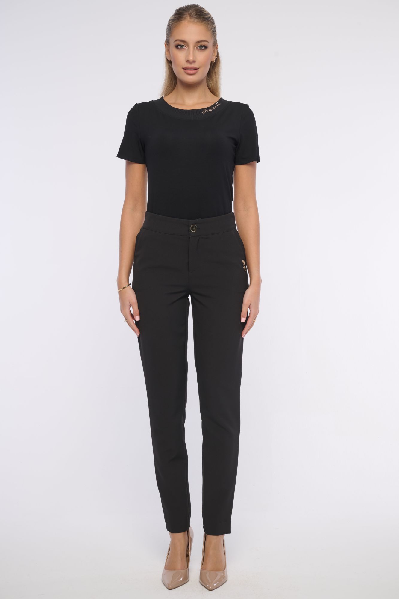 detail 461-800 klas. kalhoty ke kotníkům