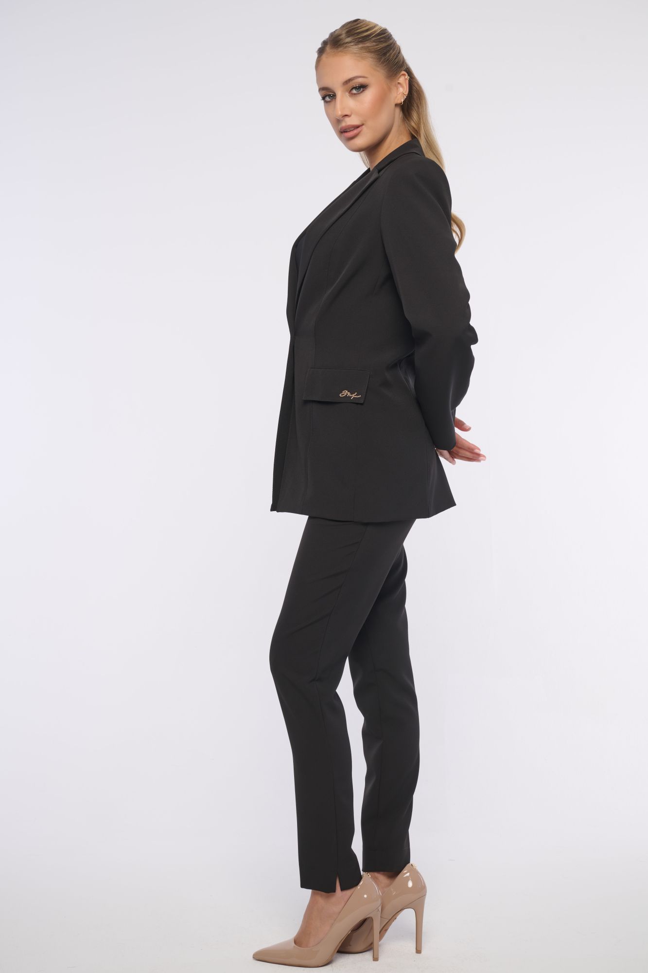 detail 461-800 klas. kalhoty ke kotníkům