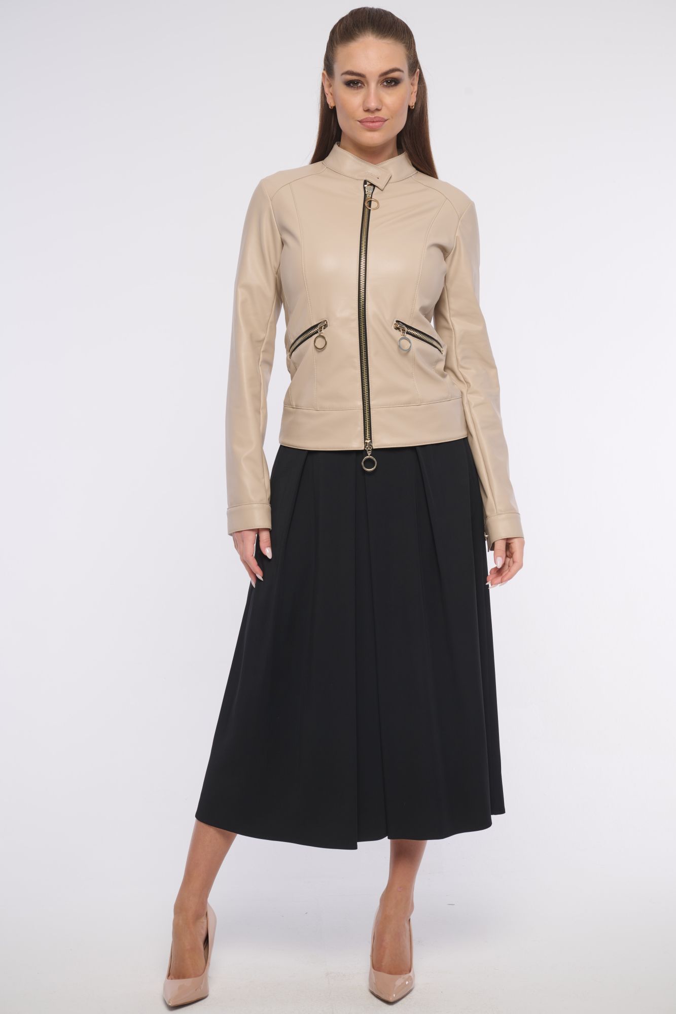 detail 661-284 koženková bundička