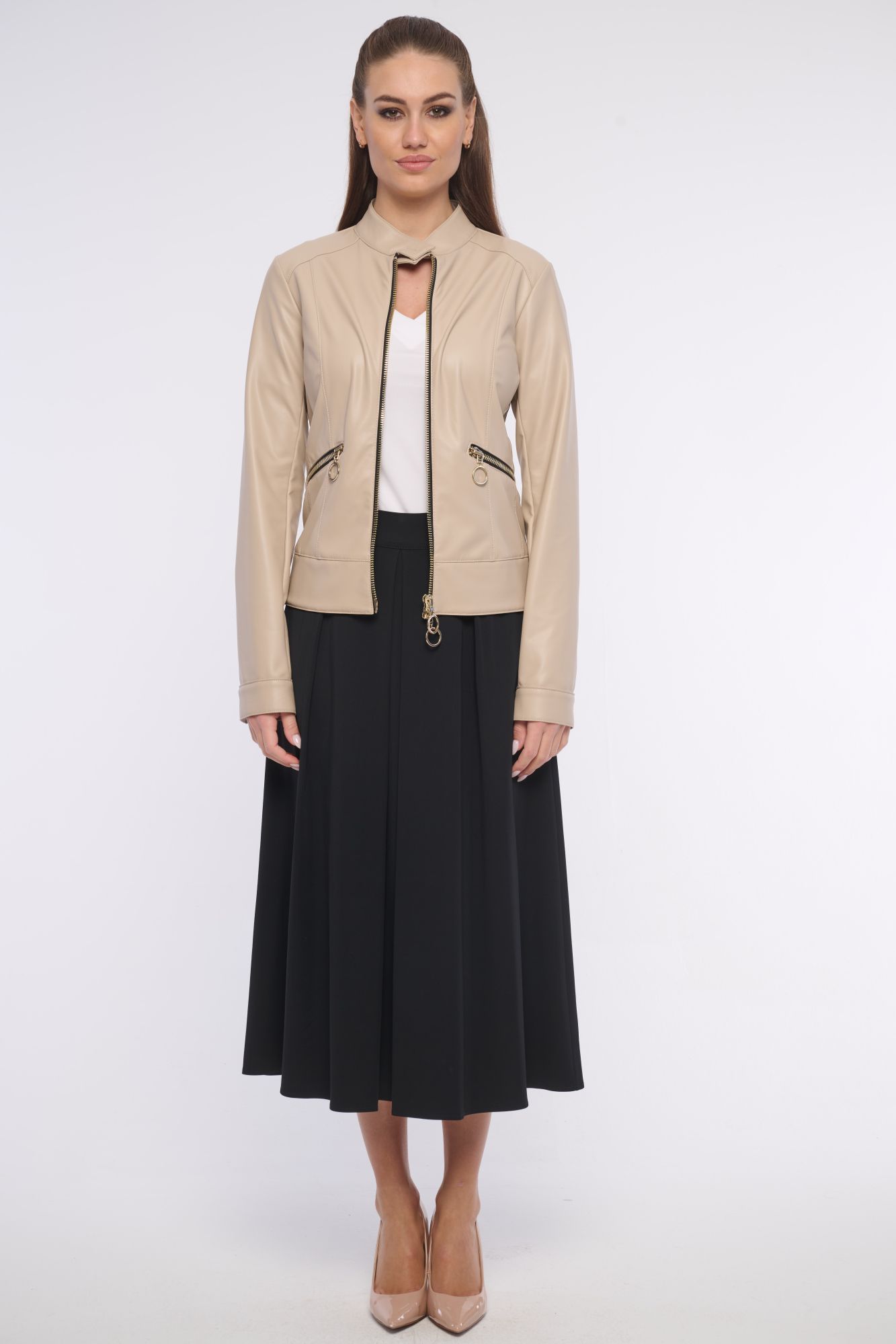 detail 661-284 koženková bundička