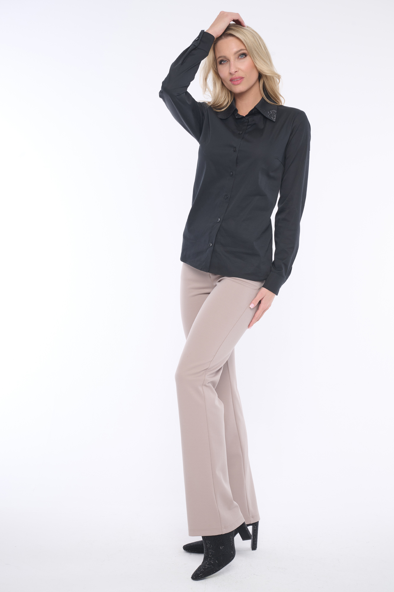 detail 755-128 košile s krystaly