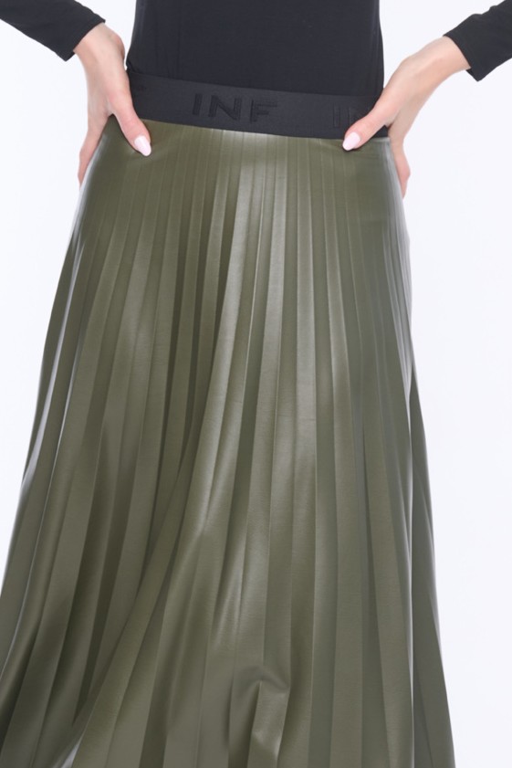 detail 154-665 sukně koženka plisé