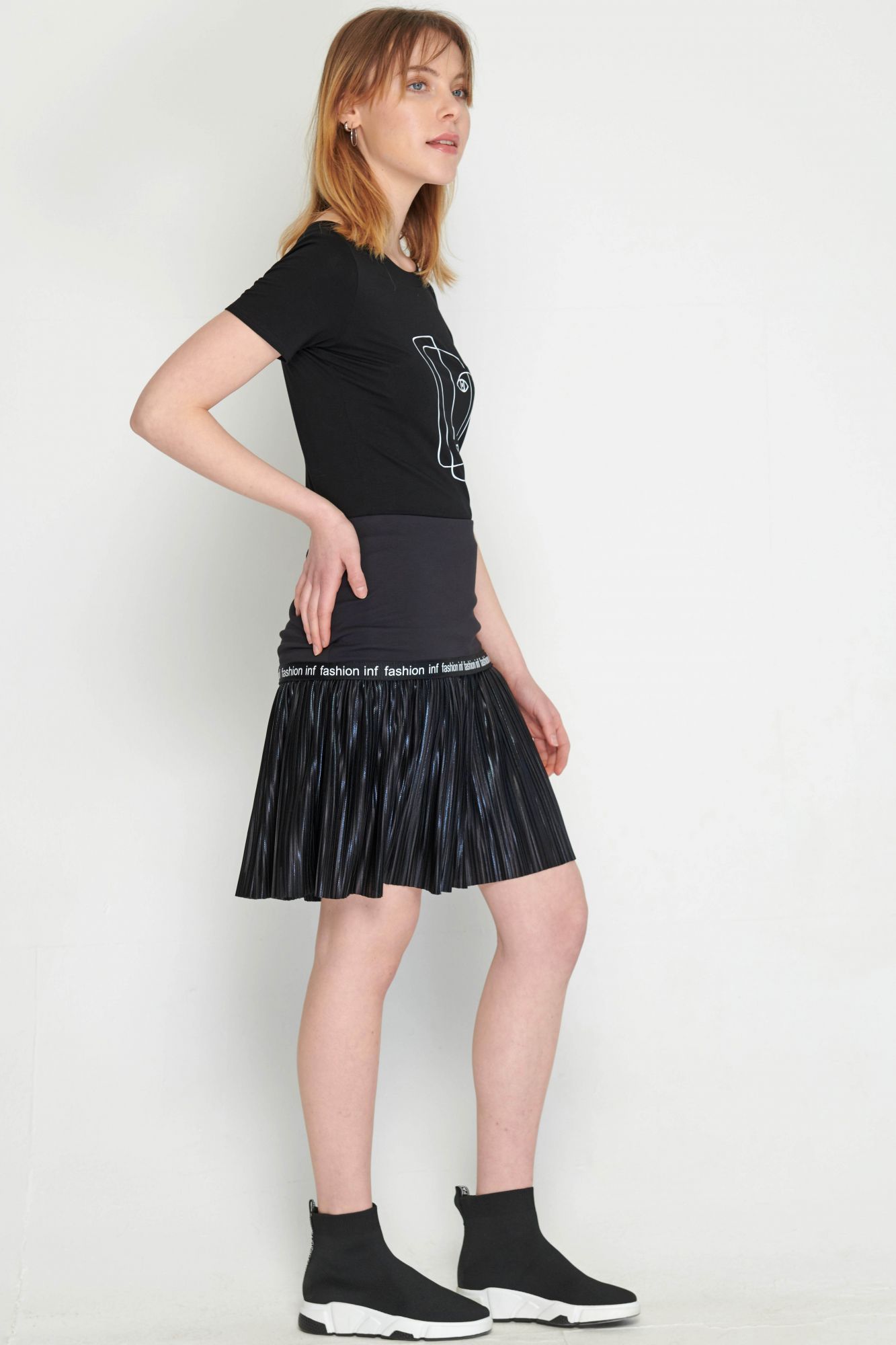 náhled 114-595 sukně krátká plisé